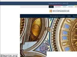 Sites similar to ecclesiastical.com