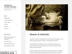 Sites similar to ecclestonslondon.com