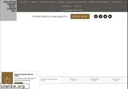 Sites similar to ecclestonsquarehotel.com