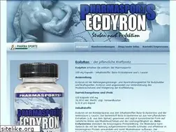 Sites similar to ecdyron.de