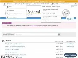 Sites similar to ecfr.gov