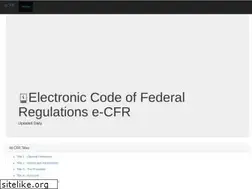 Sites similar to ecfr.io