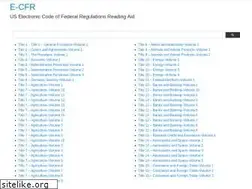 Sites similar to ecfr.report