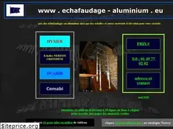 Sites similar to echafaudages-aluminium.eu