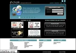 Sites similar to echalk.co.uk