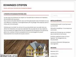 Sites similar to echangescitoyens.org