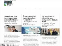 Sites similar to echangeurdair.com