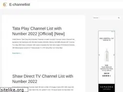 Sites similar to echannellist.com