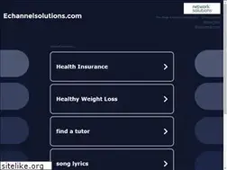 Sites similar to echannelsolutions.com