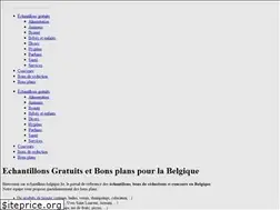 Sites similar to echantillons-belgique.be