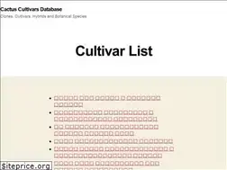 Sites similar to echinopsis.org