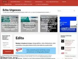 Sites similar to echo-urgences.com