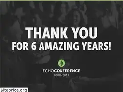 Sites similar to echoconference.com
