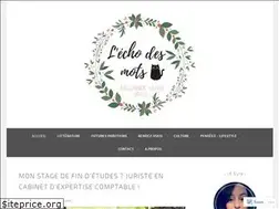 Sites similar to echodesmots.wordpress.com