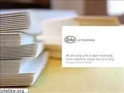 Sites similar to echoletterpress.com