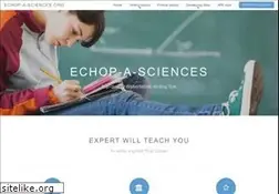 Sites similar to echop-a-sciences.org