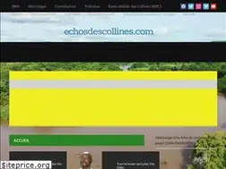 Sites similar to echosdescollines.com