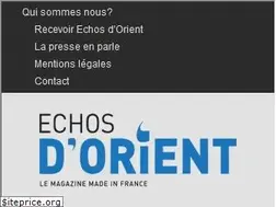 Sites similar to echosdorient.com