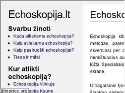 Sites similar to echoskopija.lt