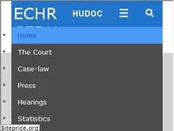 Sites similar to echr.coe.int