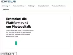 Sites similar to echtsolar.de