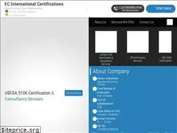 Sites similar to ecintcert.com