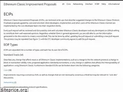 Sites similar to ecips.ethereumclassic.org