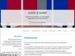 Sites similar to ecker-ecker.de