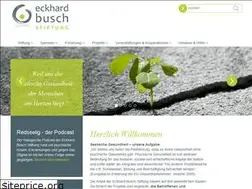 Sites similar to eckhard-busch-stiftung.de