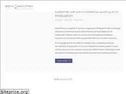 Sites similar to eckomantra.com