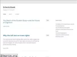 Sites similar to eclecticgeek.com