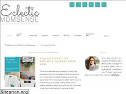 Sites similar to eclecticmomsense.com
