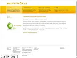 Sites similar to ecm-koeln.com