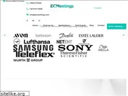 Sites similar to ecmeetings.com