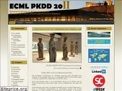 Sites similar to ecmlpkdd2011.org
