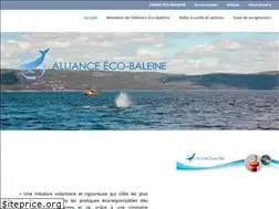 Sites similar to eco-baleine.ca