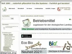 Sites similar to eco-bio-systems.de