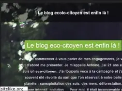 Sites similar to eco-citoyen.org