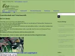 Sites similar to eco-house.de