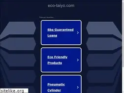 Sites similar to eco-taiyo.com