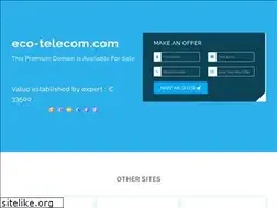 Sites similar to eco-telecom.com