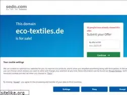 Sites similar to eco-textiles.de