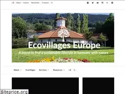 Sites similar to eco-villages.eu