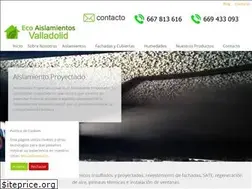 Sites similar to ecoaislamientosvalladolid.es