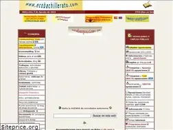Sites similar to ecobachillerato.com
