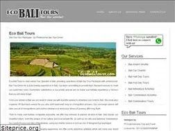 Sites similar to ecobalitours.com