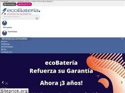 Sites similar to ecobateria.com