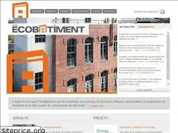 Sites similar to ecobatiment.org