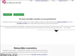 Sites similar to ecobeautybrands.nl