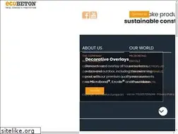 Sites similar to ecobeton.com